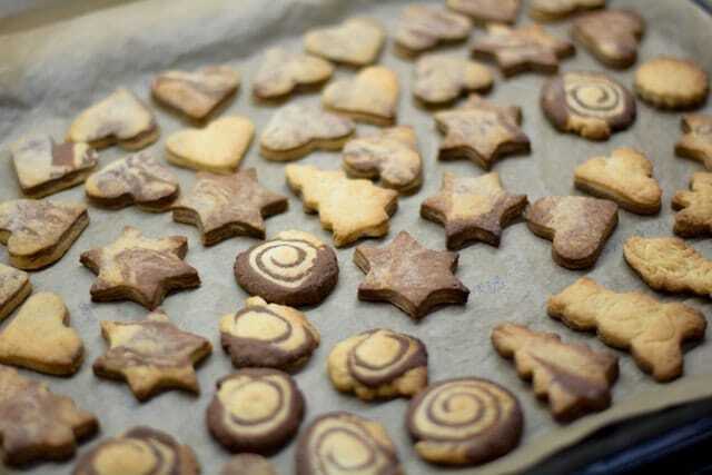 cookies on plate