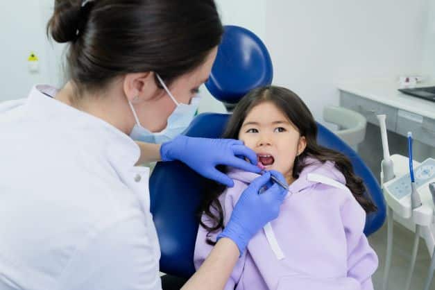 pediatric dentist can also teach your child about essential oral health habits